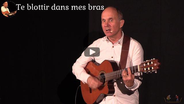 Chansons d'amour et d'eau fraîche : Te blotir dans mes bras, chanson interprétée par Geyrard